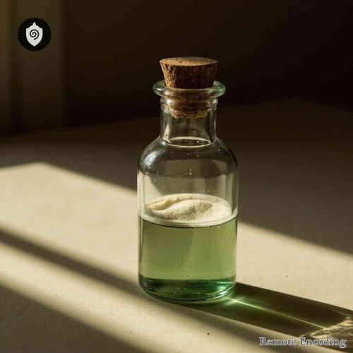 Calcarea Permanganica remote imprint tool for quantum transmission and energetic charge in distance energy relay