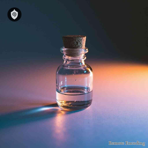 Ceratostigma Plumbaginoides remote imprint device for quantum transmission and distance energy relay alignment