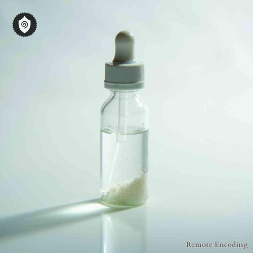 Citrus Nobilis remote imprint device with quantum transmission interface for precise energetic charge relay