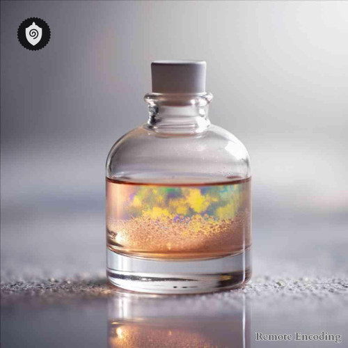 Eberthinum quantum field remote imprint device with distance energy relay for precise energetic charge transmission