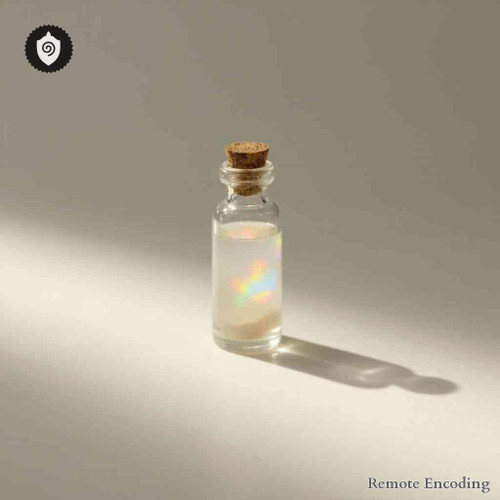 Erodium Corsicum remote imprint device for quantum transmission and distance energy relay in energetic fields