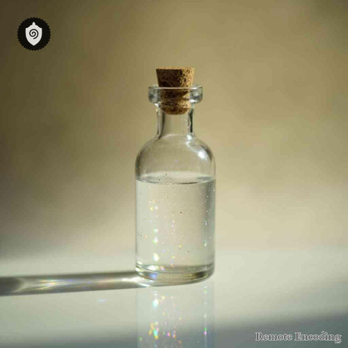 Euphorbia Epithymoides remote imprint module with quantum transmission for precise distance energy relay