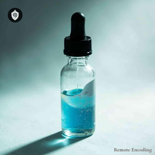 Fluphenazinum remote imprint system facilitates quantum transmission and energetic charge for distance energy relay.