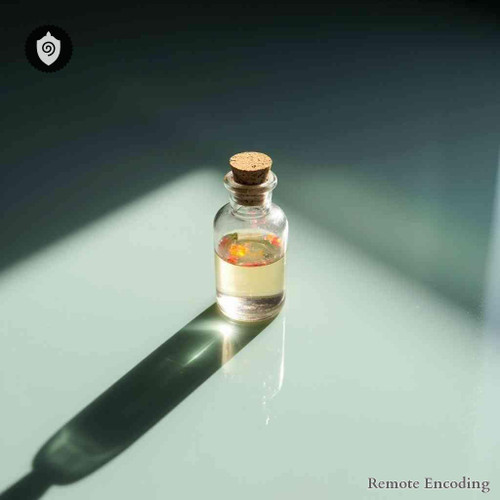 Fritillaria Verticillata remote imprint system for quantum transmission and energetic field activation relay