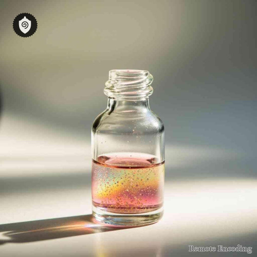 Gentamycinum remote energy imprint device for quantum field transmission and distance energetic charge relay