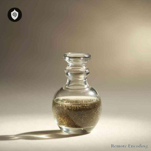 Geranium Cinereum remote imprint device facilitating quantum transmission and distance energy relay for field interaction