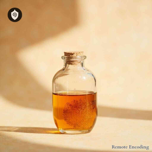 Helonias Dioica remote imprint device with quantum transmission for energetic charge and distance energy relay