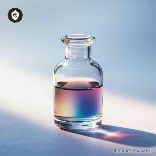 Hovea Rosmarinifolia remote imprint module for quantum transmission and energetic charge synchronization