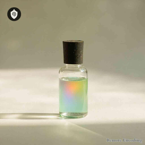 Hyaluronidasium distance energy relay for quantum field transmission and remote imprint of energetic charge