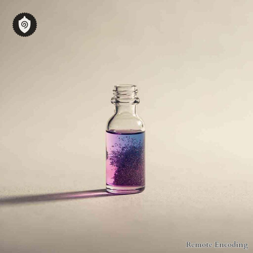 Hypnum Cupressiforme remote imprint device for quantum field alignment and distance energy relay transmission