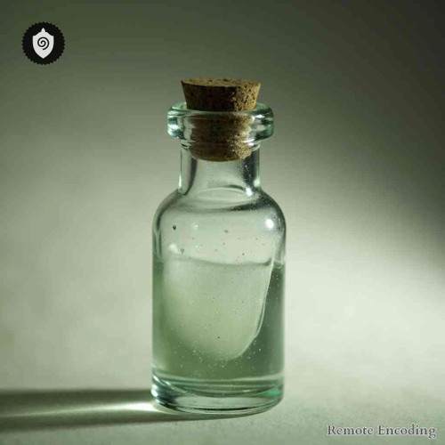 Iohexolum remote imprint device for quantum energy transmission and precise distance energetic charge alignment
