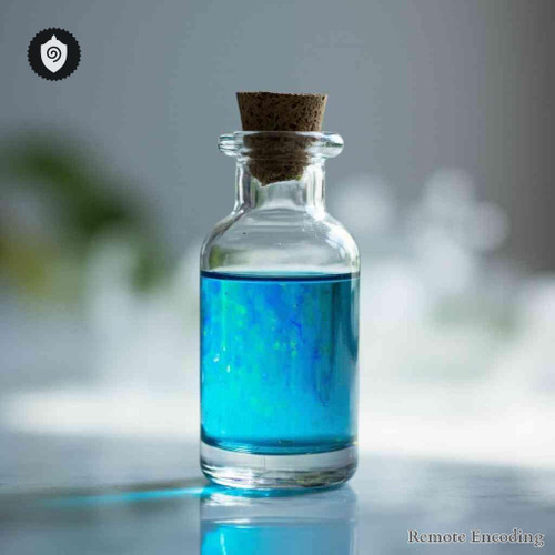 Kefir quantum transmission element for remote imprint and distance energy relay in energetic charge modulation.