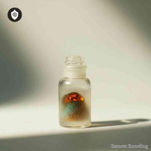 Kosmoceras Spec. Fossil remote imprint catalyst for quantum transmission and distance energy relay activation