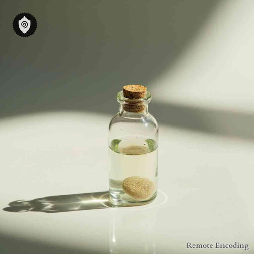 Lanthanum Phosphoricum remote imprint for distance energy relay and quantum transmission with energetic charge