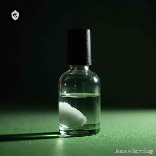 Lepidolithum remote imprint matrix for quantum energy transmission and field alignment in distance energy relay