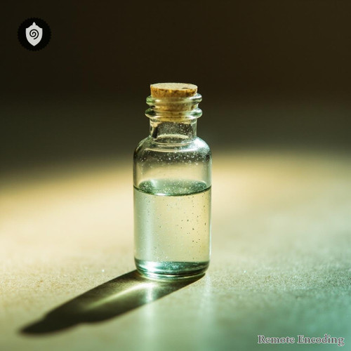 Natrium Saccharinum remote imprint device with quantum transmission for distance energy relay and field alignment