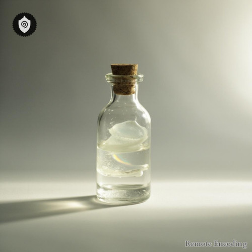 Oleum Eucalyptus remote imprint capsule with quantum field transmission for precise energetic charge alignment