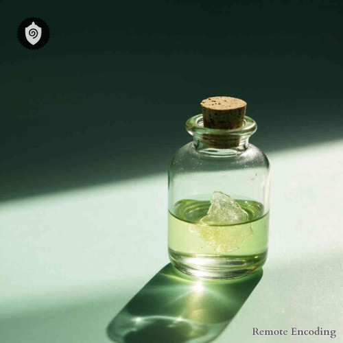 Plutonium Metallicum quantum field harmonizer with remote imprint and distance energy relay for precise transmission