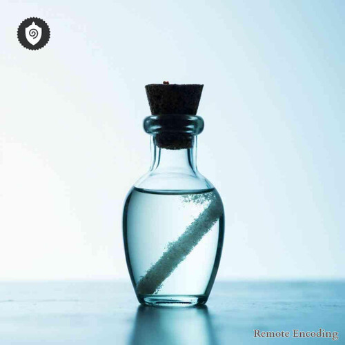 Polytrichum Commune remote imprint device for quantum transmission and distance energy relay in energetic fields