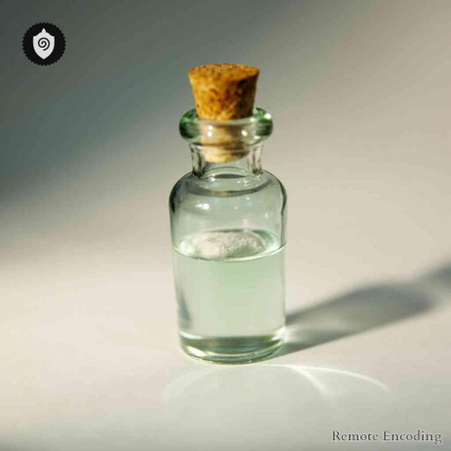 Ruttya Fruticosa remote imprint device for quantum transmission and energetic charge alignment in distance signal calibration