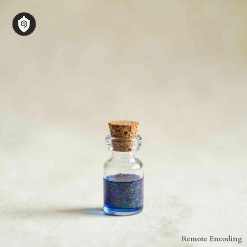 Sambucus Ebulus remote imprint quantum transmission device for precise distance energy relay and activation