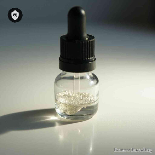 Somatotrophine remote imprint device for quantum transmission and distant energetic charge alignment