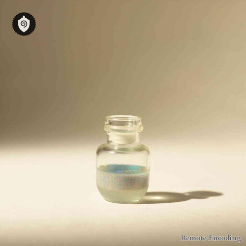 Stellaria Media remote imprint module with quantum field transmission for precise energetic charge alignment