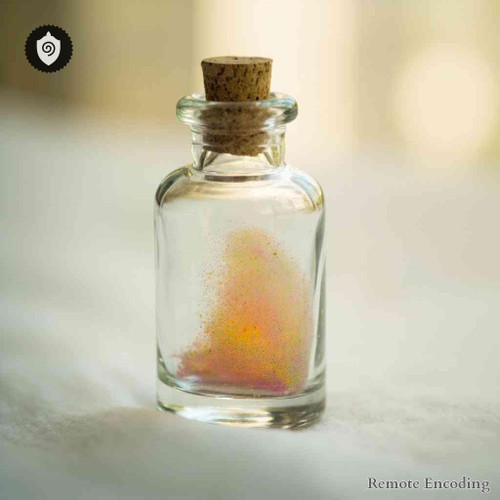 Thiosinaminum remote imprint catalyst for quantum field alignment and distance energy relay activation system