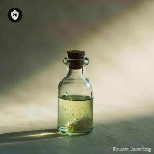 Urtica Dioica remote imprint device for quantum transmission and energetic charge in distance energy relay systems