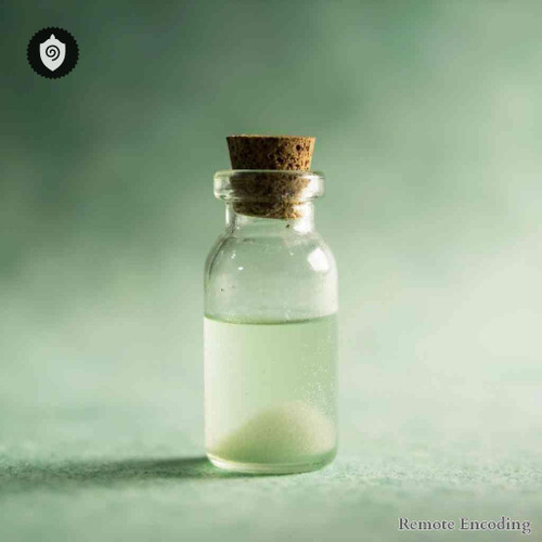 Ytterbium Aceticum quantum transmission enhancer for remote imprint and energetic charge modulation system