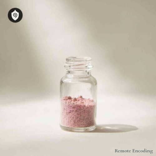 Ytterbium Causticum remote imprint for quantum transmission and distance energy relay with energetic charge