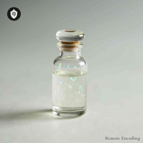 Carob remote imprint device with quantum transmission for distance energy relay and precise energetic charge