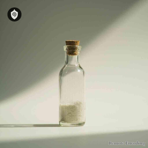Crocidolite remote imprint device for quantum transmission and distance energy relay with energetic charge interface