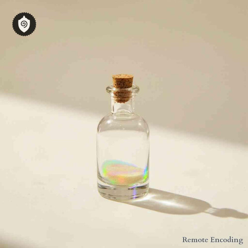 Talc energetic charge medium for remote imprint and quantum transmission in distance energy relay applications