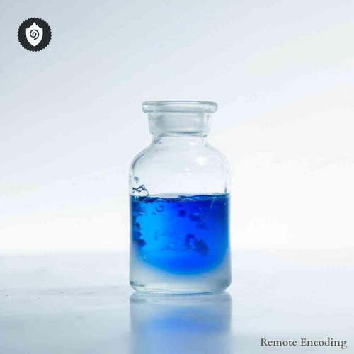 Corundum quantum transmission matrix for remote imprinting and energetic charge alignment in distance energy relay