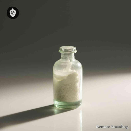 Covellite distance energy relay for quantum transmission and remote imprint of energetic charge in field alignment