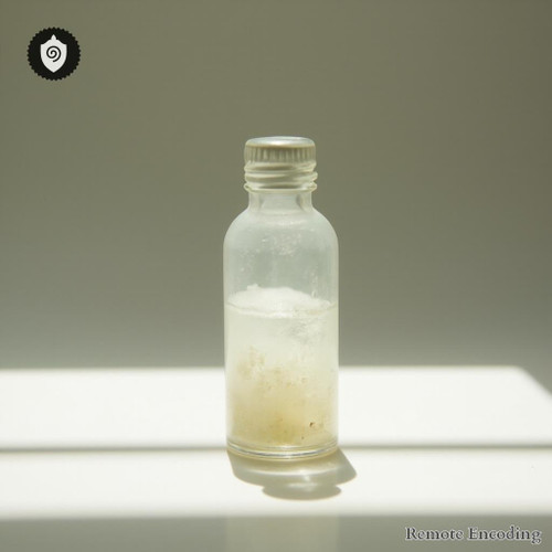 Lonicera Nigra - Black Honeysuckle visualized as remote data channel in silent remote circuits.