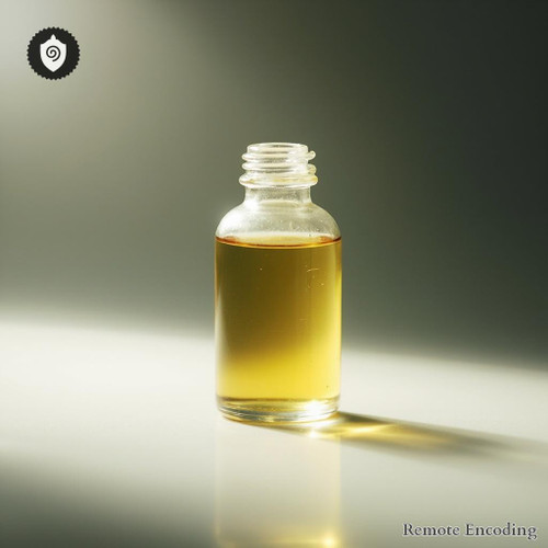 Rubus Fruiticosus - Blackberry Vine visualized as energy pulse node through virtual signal channels.