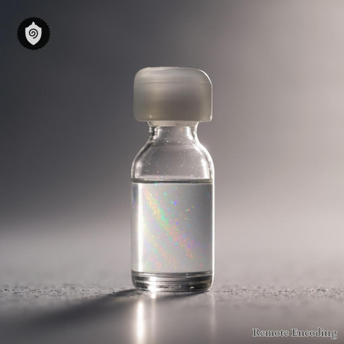 Columbine visualized as invisible energy chain via digital frequency grid.