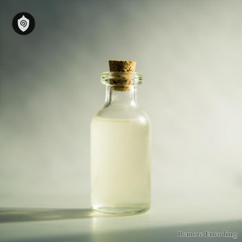 Grey visualized as power encoding stream balanced through digital relay.