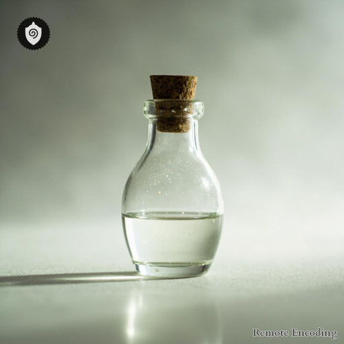 Boracite visualized as remote access sync guided by encoded transmissions.