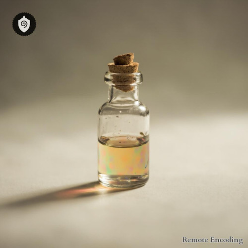 Citrine visualized as encoded energy node within signal-controlled spaces.