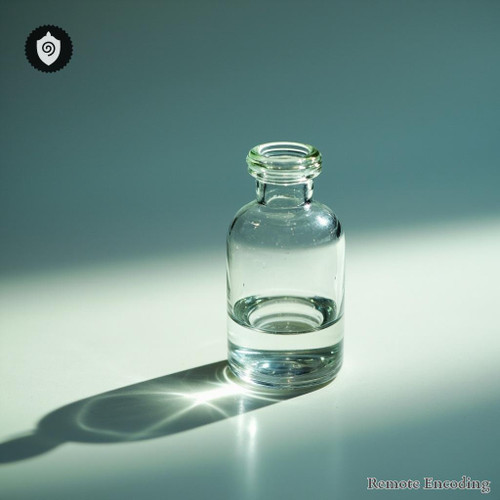 Inderite visualized as remote matrix line patterned by remote data links.