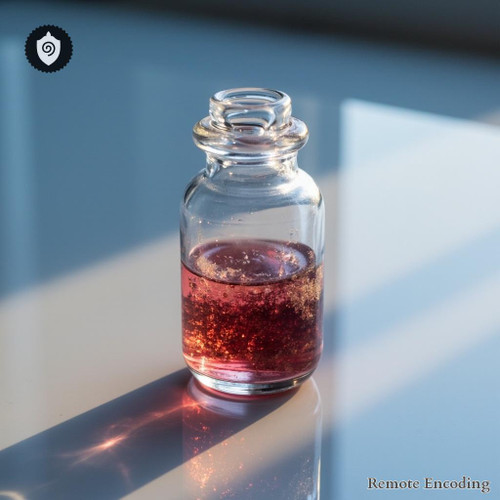 Leucite visualized as remote signal link encoded across virtual layers.