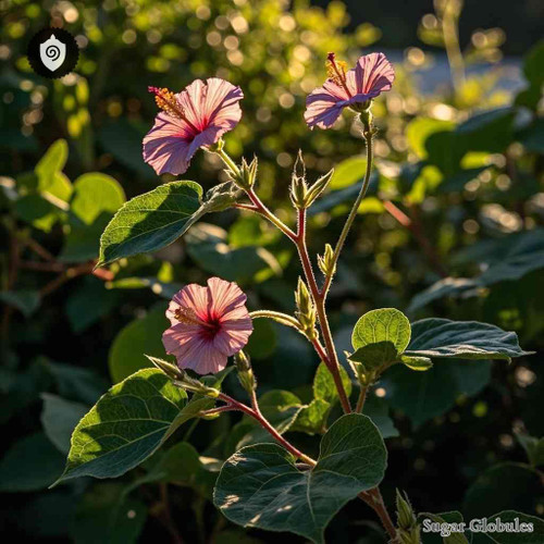 Abroma Augusta sugar spheres in precise orb format for energetic homeopathic (nonmedical) dry-form presentation and storage