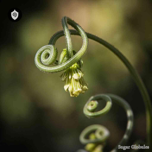 Albuca Setosa sugar spheres in standardized orb form for energetic homeopathic (nonmedical) dry-form presentation and storage