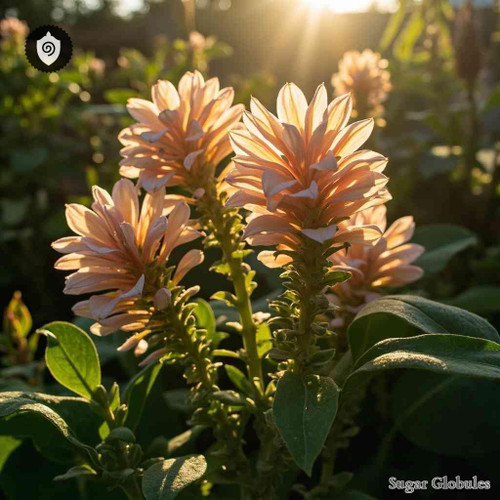 Anisodontea Scabrosa sugar spheres in consistent orb shape for energetic homeopathic (nonmedical) dry-form product presentation