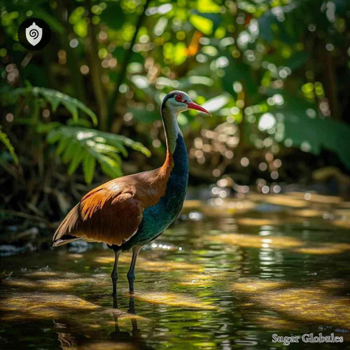 Aramides Saracura sugar granules in spherical form, ideal for energetic homeopathic (nonmedical) dry-form presentation and storage