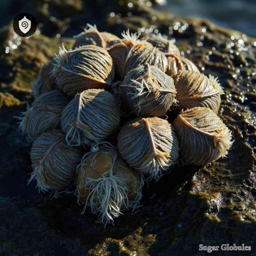 Balanus Balanoides sugar granules in consistent orb form for energetic homeopathic (nonmedical) dry-format presentation