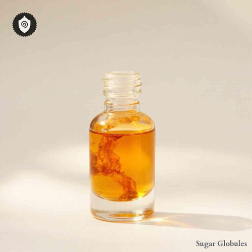 Butandiolum sugar spheres in consistent orb format for energetic homeopathic (nonmedical) dry-form presentation and storage